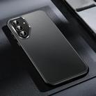 For Samsung Galaxy S25+ 5G SULADA Skin Feel Matte Shockproof Phone Case(Black) - 1