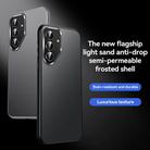 For Samsung Galaxy S25+ 5G SULADA Skin Feel Matte Shockproof Phone Case(Black) - 2