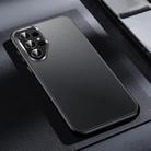 For Samsung Galaxy S25 Ultra 5G SULADA Skin Feel Matte Shockproof Phone Case(Black) - 1