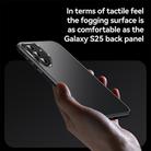 For Samsung Galaxy S25 Ultra 5G SULADA Skin Feel Matte Shockproof Phone Case(Black) - 3