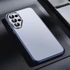For Samsung Galaxy S25 Ultra 5G SULADA Skin Feel Matte Shockproof Phone Case(Blue) - 1