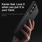 For Samsung Galaxy S25 Ultra 5G SULADA 600D Kevlar Texture PC Shockproof Phone Case(Purple) - 3