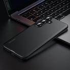 For Samsung Galaxy S25+ 5G SULADA 600D Kevlar Texture PC Shockproof Phone Case(Black) - 1