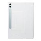 For Samsung Galaxy Tab S10+ / S9 FE+ / S9+ Holder Floating Detachable Backlight Keyboard Tablet Leather Case with Touchpad(White) - 2
