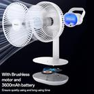 Yesido YF16 Desktop Brushless Fan with Wireless Charger(White) - 3