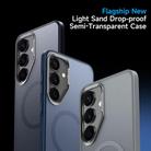 For Samsung Galaxy S25 Ultra 5G SULADA Light Sand MagSafe Magnetic PC Hybrid TPU Phone Case(Black) - 2