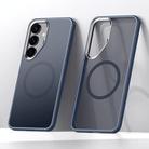 For Samsung Galaxy S25+ 5G SULADA Light Sand MagSafe Magnetic PC Hybrid TPU Phone Case(Blue) - 1