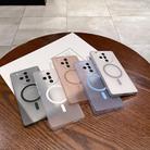 For OPPO Find X7 Fine Hole Ice Fog MagSafe PC Phone Case(Titanium Grey) - 2