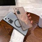 For vivo S18 Fine Hole Ice Fog MagSafe PC Phone Case(Titanium Grey) - 3