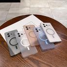 For Redmi K80 Fine Hole Ice Fog MagSafe PC Phone Case(Transparent Black) - 2
