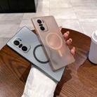 For Redmi K40 Fine Hole Ice Fog MagSafe PC Phone Case(Titanium Grey) - 3