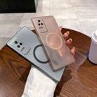 For Redmi K50 Fine Hole Ice Fog MagSafe PC Phone Case(Gold) - 3