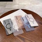 For Xiaomi Mi 10S Fine Hole Ice Fog MagSafe PC Phone Case(White) - 2