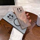For Xiaomi 14 Ultra Fine Hole Ice Fog MagSafe PC Phone Case(White) - 3