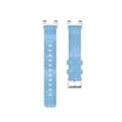 For Huami Amazfit T-Rex  A1918 Nylon Canvas Replacement Strap with Screwdriver(Light Blue) - 6