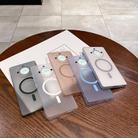 For Honor X40 Fine Hole Ice Fog MagSafe PC Phone Case(Titanium Grey) - 2