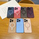 For iPhone 15 Pro Fine Hole Ice Fog MagSafe PC Phone Case(Transparent White) - 2