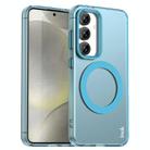 For Samsung Galaxy S25+ 5G IMAK Candy Series Shockproof MagSafe Phone Case(Blue) - 1