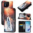 For Asus ROG Phone 9 / 9 Pro Colored Drawing Pattern Plain Weave Leather Phone Case(Cats And Tigers) - 1