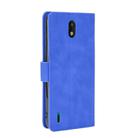 For Nokia 1.3 Solid Color Skin Feel Magnetic Buckle Horizontal Flip Calf Texture PU Leather Case with Holder & Card Slots & Wallet(Blue) - 3