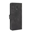 For Nokia 2.3 Solid Color Skin Feel Magnetic Buckle Horizontal Flip Calf Texture PU Leather Case with Holder & Card Slots & Wallet(Black) - 3