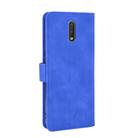 For Nokia 2.3 Solid Color Skin Feel Magnetic Buckle Horizontal Flip Calf Texture PU Leather Case with Holder & Card Slots & Wallet(Blue) - 3