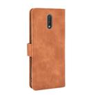 For Nokia 2.3 Solid Color Skin Feel Magnetic Buckle Horizontal Flip Calf Texture PU Leather Case with Holder & Card Slots & Wallet(Brown) - 3
