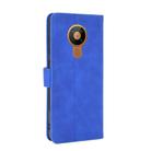 For Nokia 5.3 Solid Color Skin Feel Magnetic Buckle Horizontal Flip Calf Texture PU Leather Case with Holder & Card Slots & Wallet(Blue) - 3