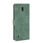 For Nokia C1 Solid Color Skin Feel Magnetic Buckle Horizontal Flip Calf Texture PU Leather Case with Holder & Card Slots & Wallet(Green) - 3