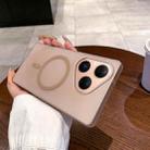 For Huawei Pura 80 5G Ice Fog MagSafe PC Phone Case(Gold) - 1