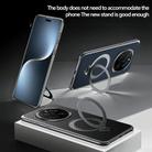 For Honor Magic7 SULADA Kevlar Texture MagSafe Magnetic Holder Phone Case(Black) - 3