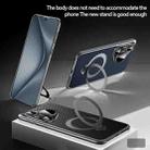 For Huawei Pura 70 Pro SULADA Kevlar Texture MagSafe Magnetic Holder Phone Case(Blue) - 3