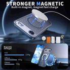For iPhone 17 Air Honeycomb Cooling MagSafe Holder Phone Case(Blue) - 2