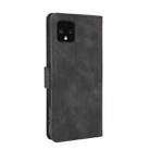 For Google Pixel 4 XL Solid Color Skin Feel Magnetic Buckle Horizontal Flip Calf Texture PU Leather Case with Holder & Card Slots & Wallet(Black) - 3