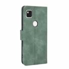 For Google Pixel 4a Solid Color Skin Feel Magnetic Buckle Horizontal Flip Calf Texture PU Leather Case with Holder & Card Slots & Wallet(Green) - 2