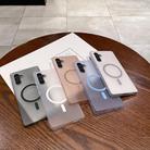 For Samsung Galaxy A15 5G Ice Fog MagSafe PC Phone Case(Transparent Black) - 2