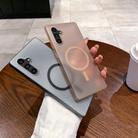 For Samsung Galaxy A15 5G Ice Fog MagSafe PC Phone Case(Transparent Black) - 3
