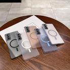 For Samsung Galaxy S21 5G Ice Fog MagSafe PC Phone Case(Transparent Black) - 2
