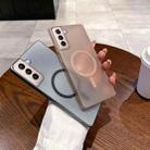 For Samsung Galaxy S21+ 5G Ice Fog MagSafe PC Phone Case(Titanium Grey) - 3