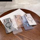 For Samsung Galaxy S21+ 5G Ice Fog MagSafe PC Phone Case(Transparent Black) - 2