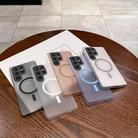 For Samsung Galaxy S23 Ultra 5G Ice Fog MagSafe PC Phone Case(Titanium Grey) - 2