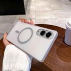 For Samsung Galaxy S25 Edge 5G Ice Fog MagSafe PC Phone Case(Titanium Grey) - 1