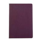 For Samsung Galaxy Tab S8+ / Tab S8 Plus /  Tab S7 FE / Tab S7+ / T970 / T976B Litchi Texture Horizontal Flip 360 Degrees Rotation Leather Case with Holder(Purple) - 1