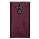 For Huawei Mate 10 Pro Skin Feel Zipper Horizontal Flip Leather Case with Holder & Card Slots & Photo Frame & Lanyard & Long Rope(Wine Red) - 3