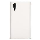 For Huawei P20 Skin Feel Zipper Horizontal Flip Leather Case with Holder & Card Slots & Photo Frame & Lanyard & Long Rope(White) - 3