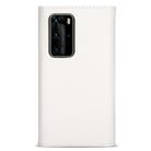 For Huawei P40 Pro Skin Feel Zipper Horizontal Flip Leather Case with Holder & Card Slots & Photo Frame & Lanyard & Long Rope(White) - 3