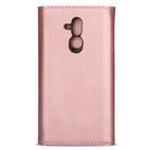 For Huawei Y6 (2019) Skin Feel Zipper Horizontal Flip Leather Case with Holder & Card Slots & Photo Frame & Lanyard & Long Rope(Rose Gold) - 3