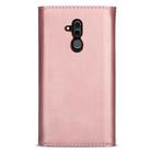 For Huawei Mate 20 Lite / Maimang 7 Skin Feel Zipper Horizontal Flip Leather Case with Holder & Card Slots & Photo Frame & Lanyard & Long Rope(Rose Gold) - 3