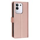 For vivo Y29 4G Litchi Texture RFID Anti-theft Leather Phone Case(Gold) - 3