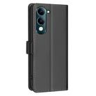 For vivo Y29S 5G Global Litchi Texture RFID Anti-theft Leather Phone Case(Black) - 3
